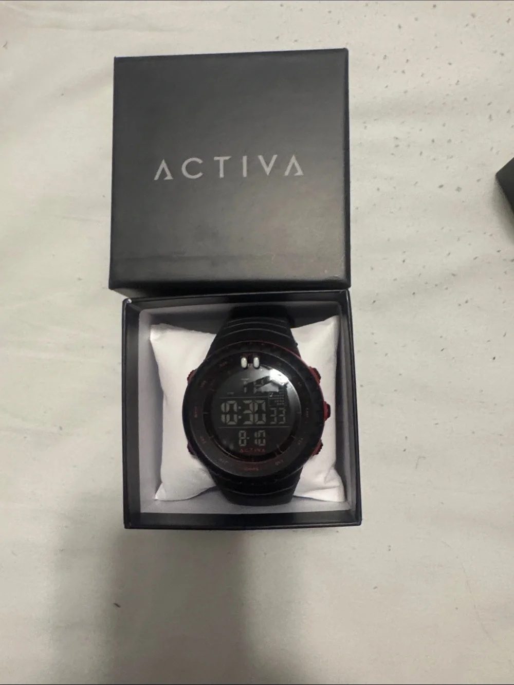 Ativa Men's Black and Red Sport Watch - Digital & Analog Options. Both watches